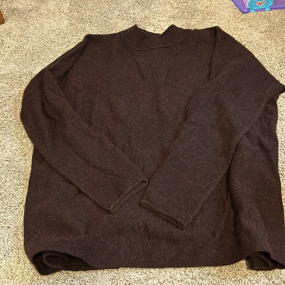 Antonio Melani open back cashmere sweater